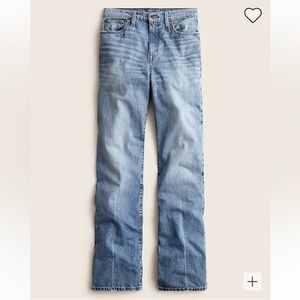 J Crew Point Sur Palisades Flare Jeans sz 28 Indigo Ocean wash